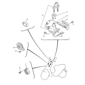 Elektroteile Yamaha Neos 2-Takt (2003 bis 2008)