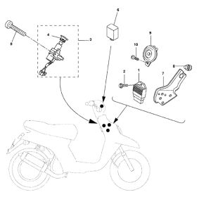 Elektrische Teile 2 Yamaha Bws 2-Takt