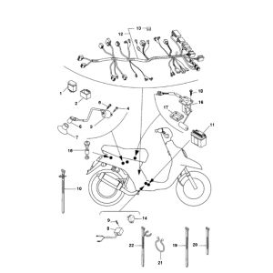 Elektrische Teile Yamaha Bw's 2-Takt