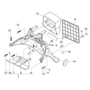 Seitenverkleidung Piaggio Fly 4-Takt