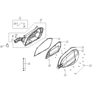 Luftfilter Kymco New Downtown 125I ABS