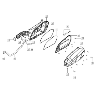 Luftfilter Kymco New Downtown 350I ABS