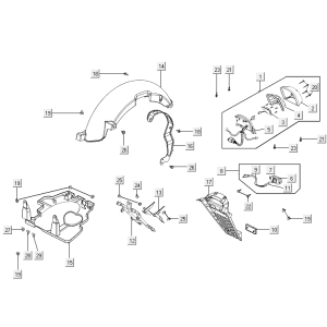 Rücklicht Kymco E-Vitality