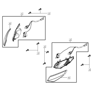 Blinker vorne Kymco Agility 16+ 4T 150I E4