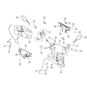 Lenkungsteile Kymco E-Vitality