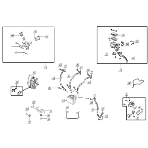 Bremssystem Kymco New Like 150I E4