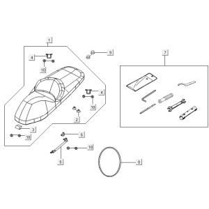 Sattel Kymco New Downtown 350I ABS