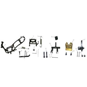 China Jet Ten Rahmen 4-Takt