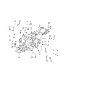 Rahmen Kymco MXU 300