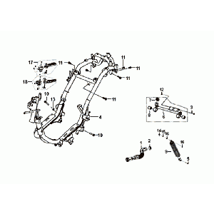 SYM Fiddle III Euro4 Fenster