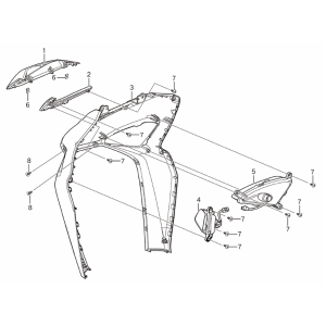 Yadea Voltguard Frontplatte