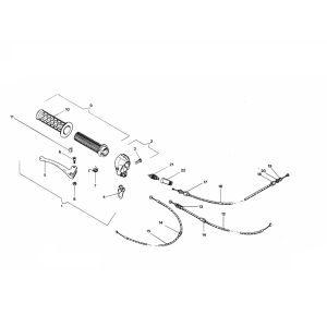 Gashandel Zundapp GTS 50 529-026 bis 029