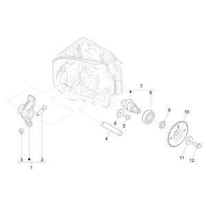 Nockenwelle Vespa Primavera 4-Takt 3-Ventil (Euro4-Einspritzung iget)