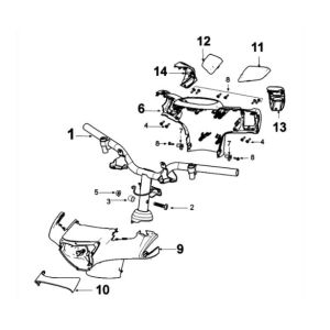 Lenker Peugeot Django Chocolate K2