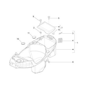 Buddybox Piaggio Liberty 4-Takt