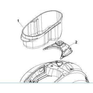 Helmfach Vespa GTV 250 4T 4V IE