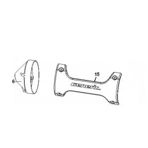 Hitzeschutz Generic Ideo schwarz 2007 2-Takt 25