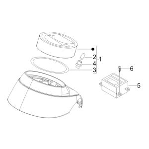 Instrumentengruppe - Cruscotto Vespa GTV 250 4T 4V IE
