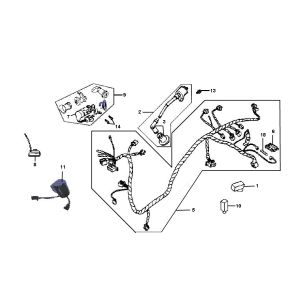 Kabelbaum Sym Jet Euro-X 2-Takt