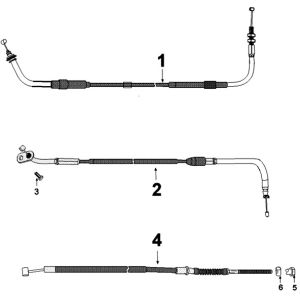 Peugeot Kisbee euro4 Kabel ab 2018