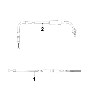 Kabel Peugeot Ludix 14 schwarz