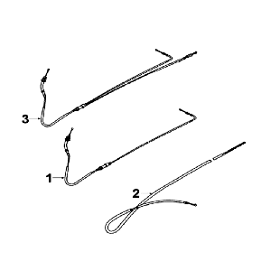 Kabel Peugeot Speedfight 2 LC Silber