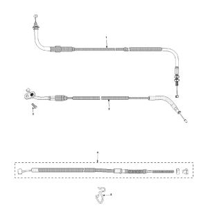 Peugeot Speedfight 3 4-Takt Kabel