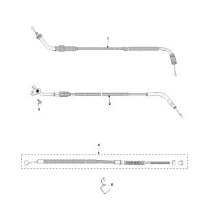 Peugeot Speedfight 3 AC 2-Takt Kabel