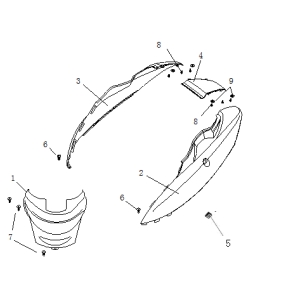 Hauben AGM Ape50 braun