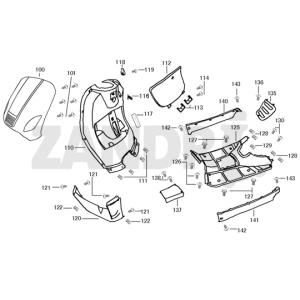 Kapellen Adlerflügel Napoli dunkelblau
