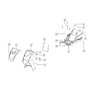 Kymco Agility 12' 4-Takt Silber