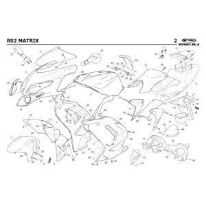 Hauben Rieju Rs2 gelb 2005 2-Takt