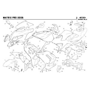 Hauben Rieju Rs2 pro grün 2009 2-Takt