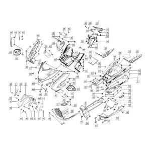 Vorderfrisuren Kymco Myroad 700i