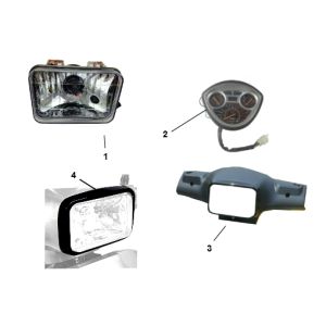 Tacho- Scheinwerfer Riva Sport VX50S 4-Takt