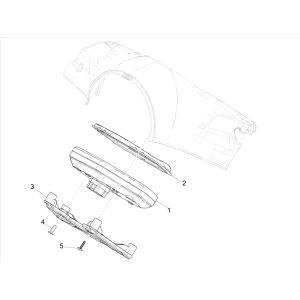 Geschwindigkeitsmesser Vespa Elettrica 25/KMH SCH E5 2021 (EMEA)