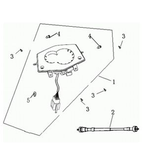 Tacho Generic Roc Silber 2010 2-Takt