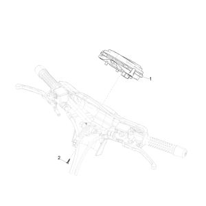 Geschwindigkeitsmesser Vespa GTS 300 HPE 4T 4V IE ABS E4 2019 (EMEA)