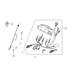 Tacho Kymco Agility 12 4-Takt 125 blau