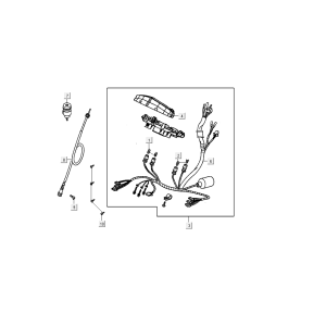 Tacho Kymco Agility Delivery 4-Takt euro4 weiß