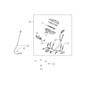 Tacho Kymco City 16' 4-Takt schwarz