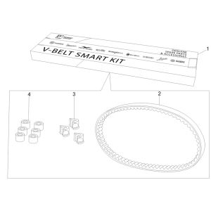 Piaggio Liberty 125 4-Takt 3V IE ABS-Getriebesatz (IGET Euro 5)