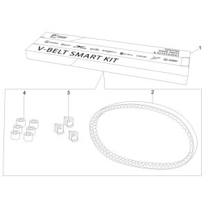 Kit Getriebe Vespa Sprint 125 4T 3V IE ABS