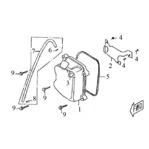 Ventildeckel Iva Roma 125cc