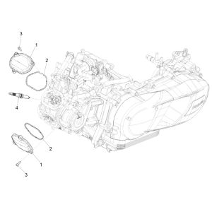 Piaggio Medley 125 4T IE ABS E4 2016-2019 Ventildeckel (EMEA)
