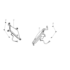 Blinker für Kymco Super8 Street 50i E4 mattschwarz