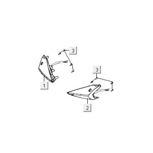 Blinklicht vorne Kymco VP50 4t ac techo silber