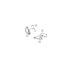 Blinklicht vorne Kymco VP50i Einspritzung Euro 4 Tecno Silber