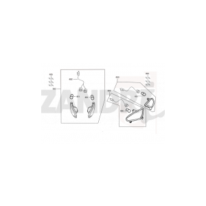 Blinker Santini Capri 125cc schwarz