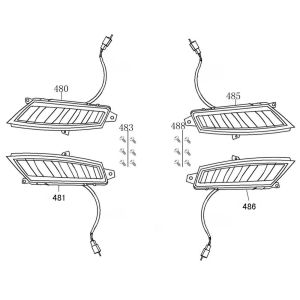 Blinker Benzhou YY50QT-45A Titan